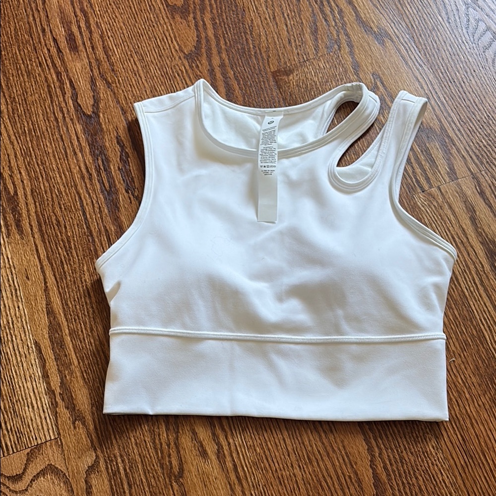 White lulu lemon Women's Athletic Top